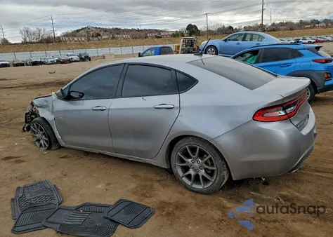 2014 Dodge Dart Sxt from USA, damaged, VIN 1C3CDFBBXED831769